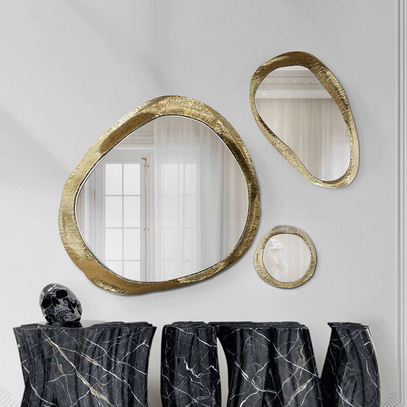 Nordic Glass Irregular Mirror