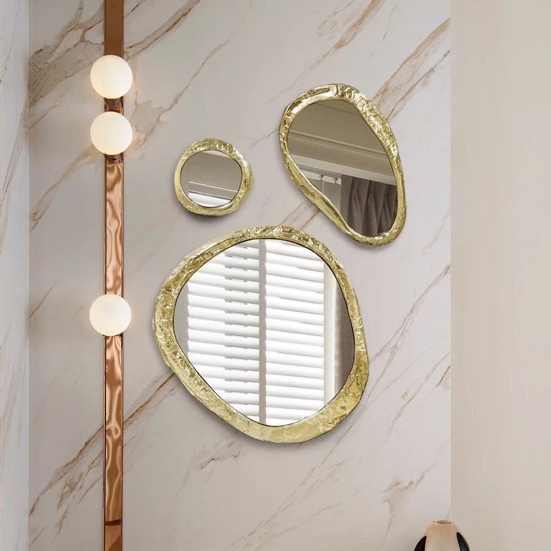 Nordic Glass Irregular Mirror