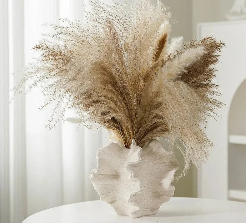 Nordic Ceramic Coral Vase