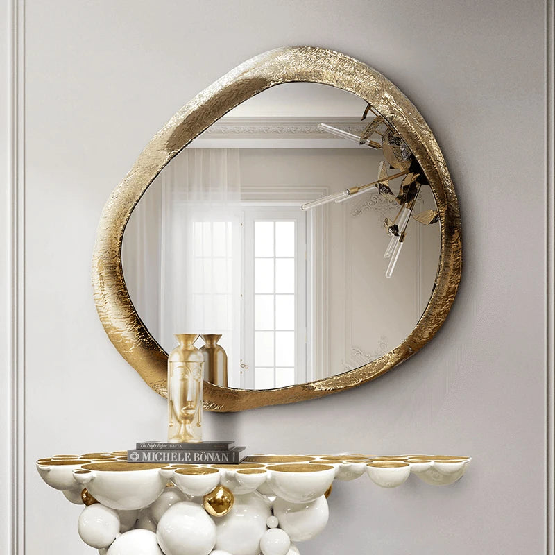 Nordic Glass Irregular Mirror