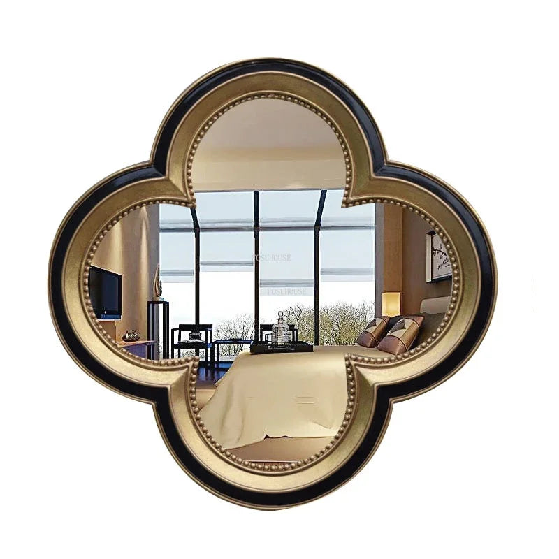 Retro Clover Decorative Mirror