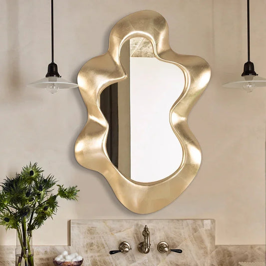 Aesthetic Irregular Vintage Decorative Wall Mirrors