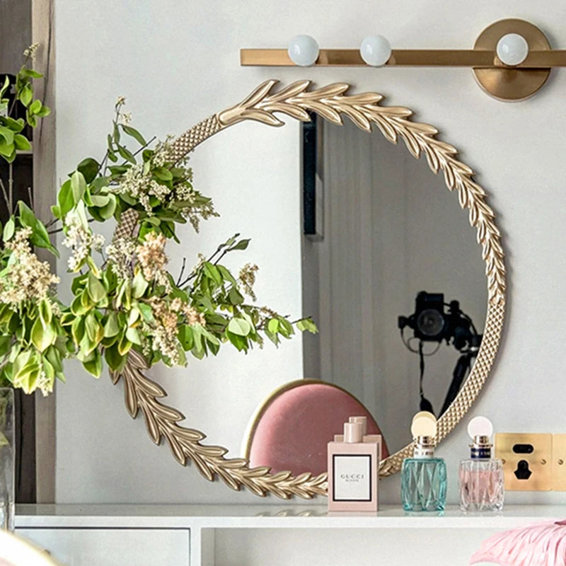 Elegant Vintage Large Bathroom Mirror